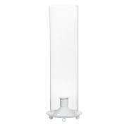 Ljuslykta/cylinderlykta Vit